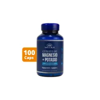 Citrato de Magnesio + Potasio | 100 cap - 500 mg | Willka Foods