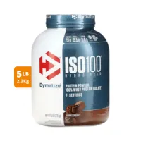 ISO 100® Proteína aislada | 2.3 kg (5 lb) ~ 71 Servicios | Dymatize