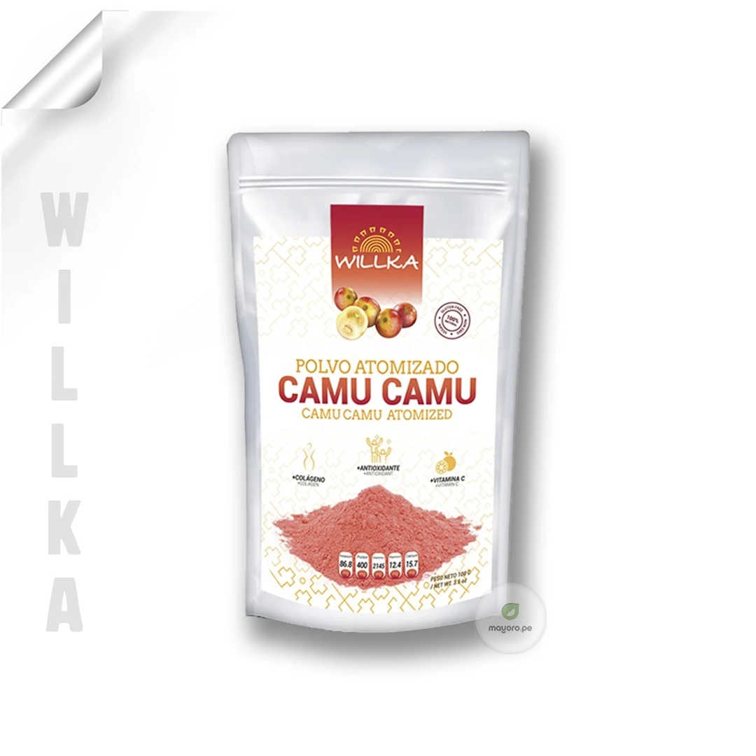 Polvo Atomizado Camu Camu | 100 gr | Willka Foods