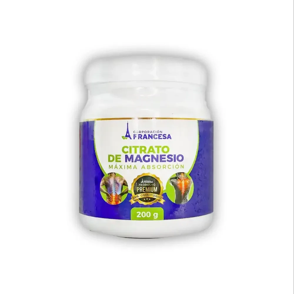 Citrato de Magnesio | 250 gr | Francesa Natura