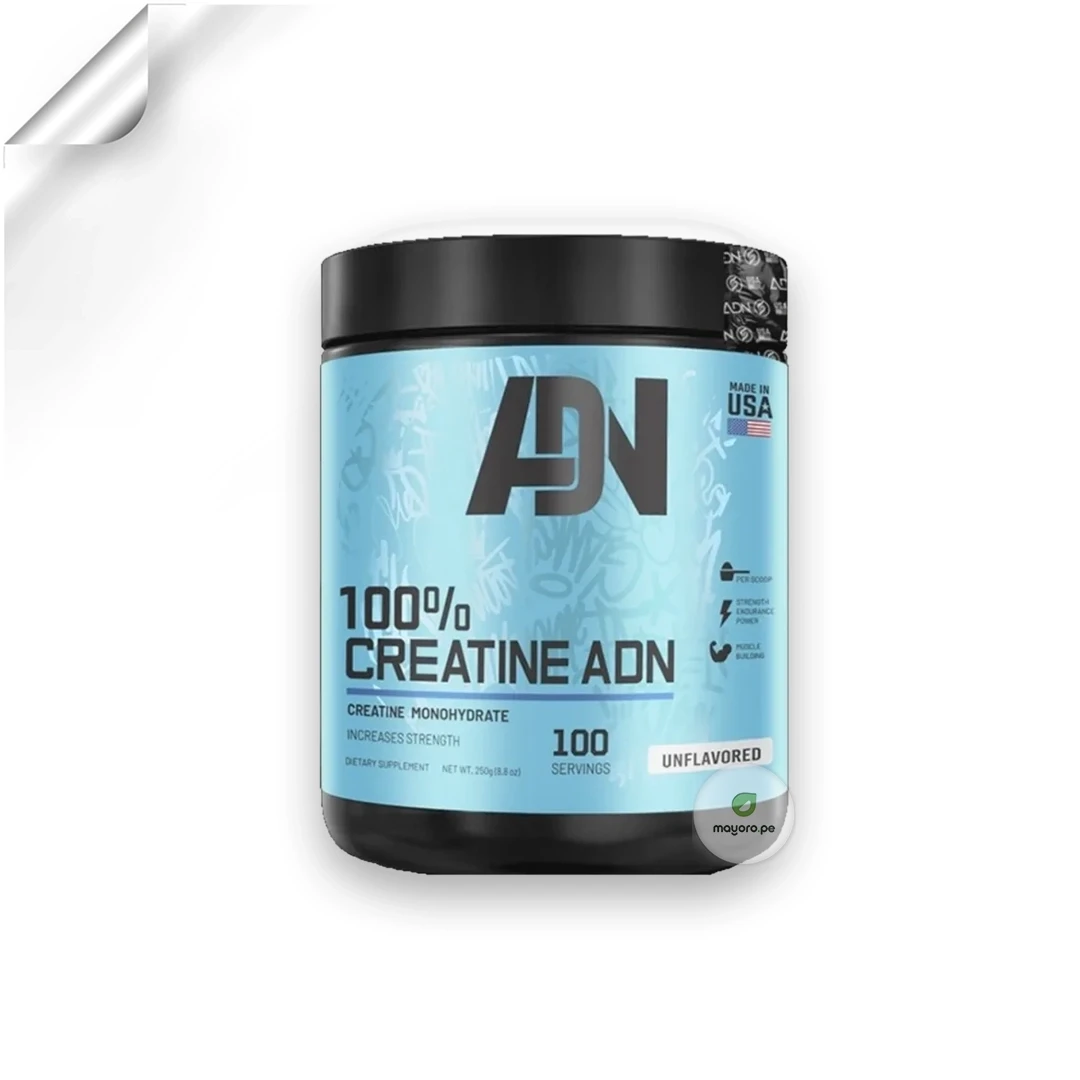 Creatine ADN | 250 gr -  100 servicios | Adn Nutrition