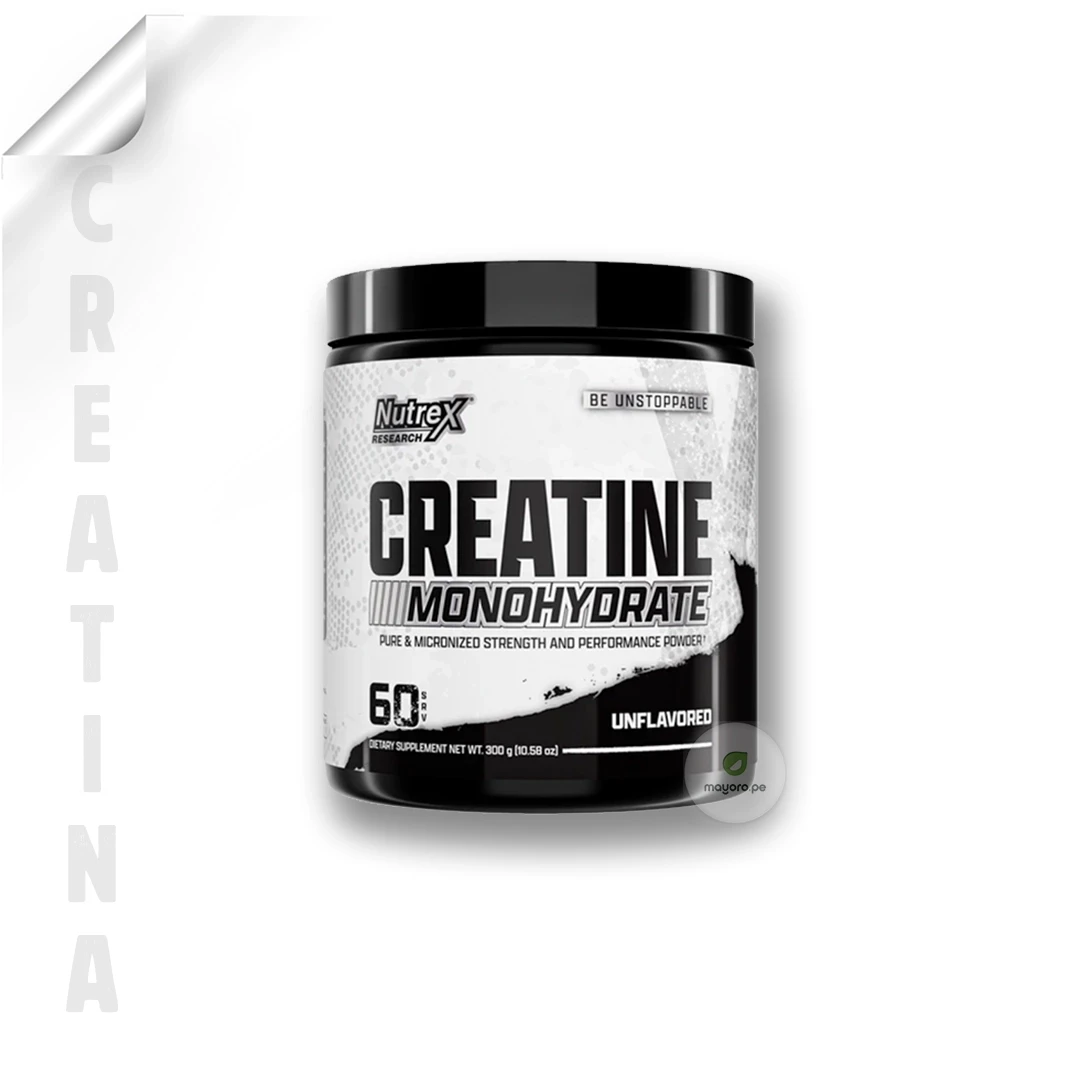 Creatina Monohidratada | 300 gr - 60 servicios | NUTREX