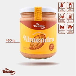 Mantequilla 100% Almendras | 250 gr  | BeHealthy