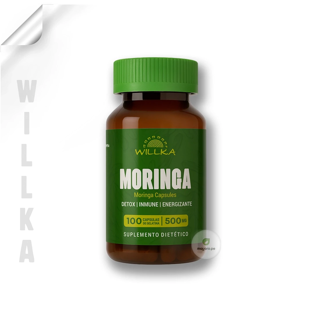 Moringa | 100 cap - 500 mg | Willka Foods