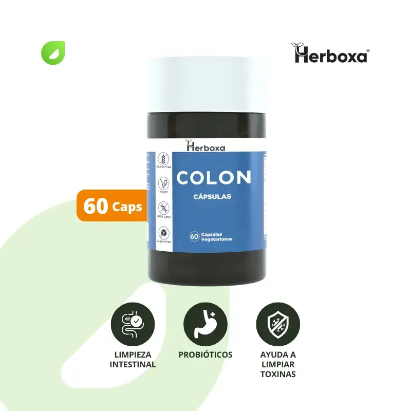 Herboxa Colon  | 60 Cap Recubiertas | HERBOXA