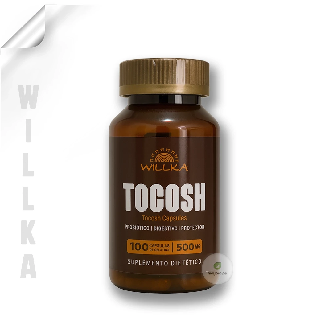 Tocosh | 100 cap - 500 mg | Willka Foods